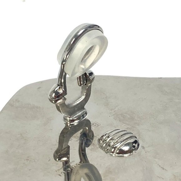 GUCCI Interlocking G Accessories Earrings Metal Silver - Picture 7 of 13